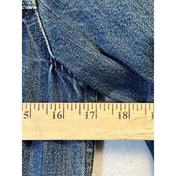 Madewell Denim Trucker Jean Jacket Women's Size S Blue Long Sleeve‎ - Picture 4 of 7